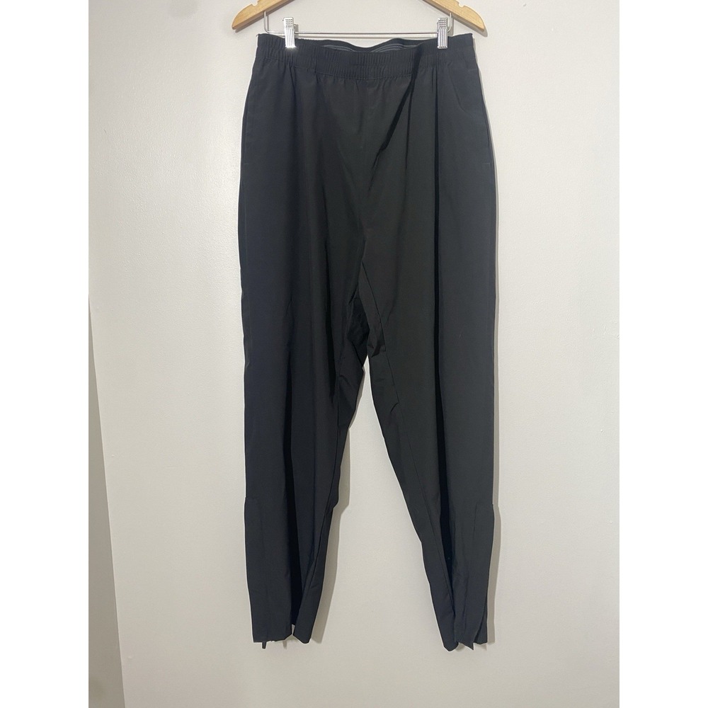 Walter Hagen Men's Golf Rain Pants Black Outdoor Hiking Size L Measuring 34 x 32